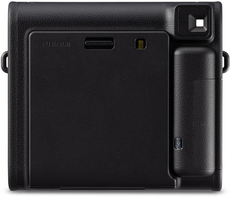 Square Instant Camera Selfie Mirror Auto Exposure Black Camera