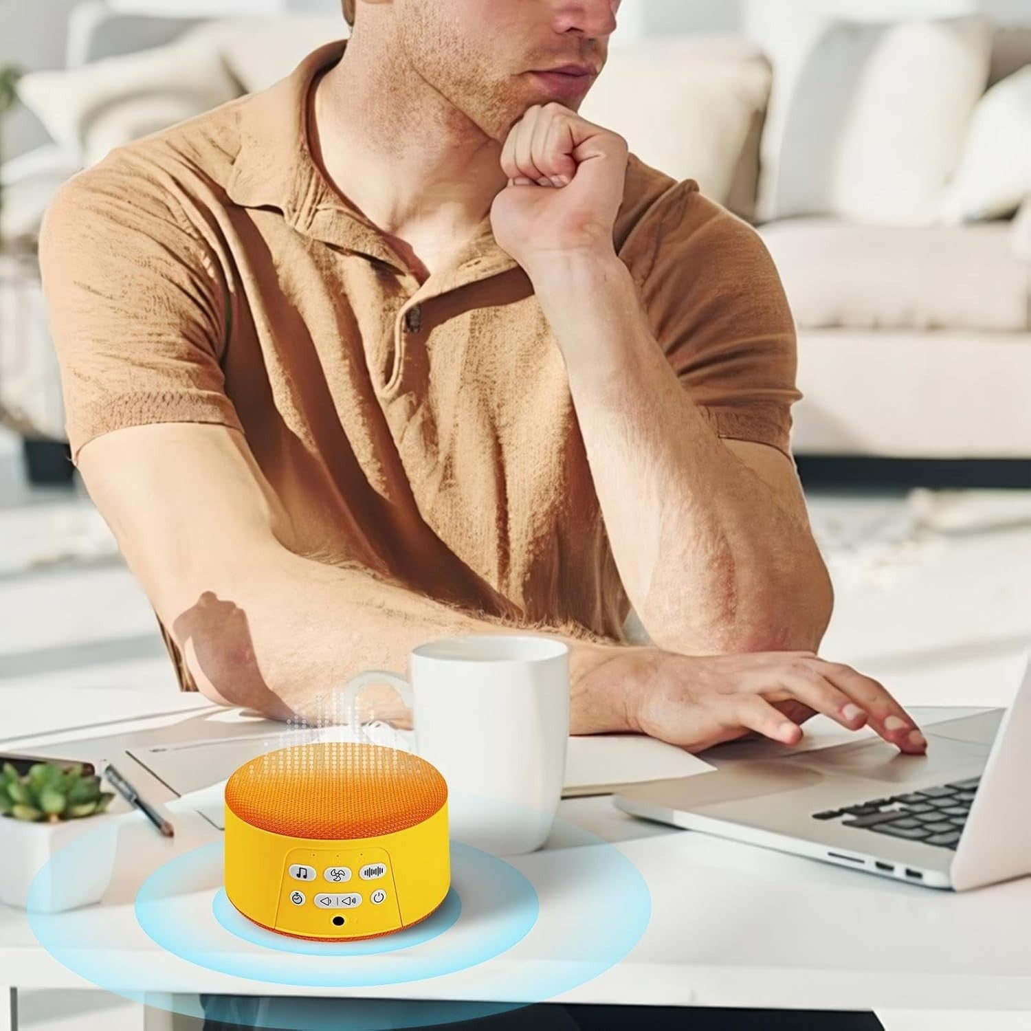 Portable White Noise Machine - Sleep Aid for Babies, Kids & Adults
