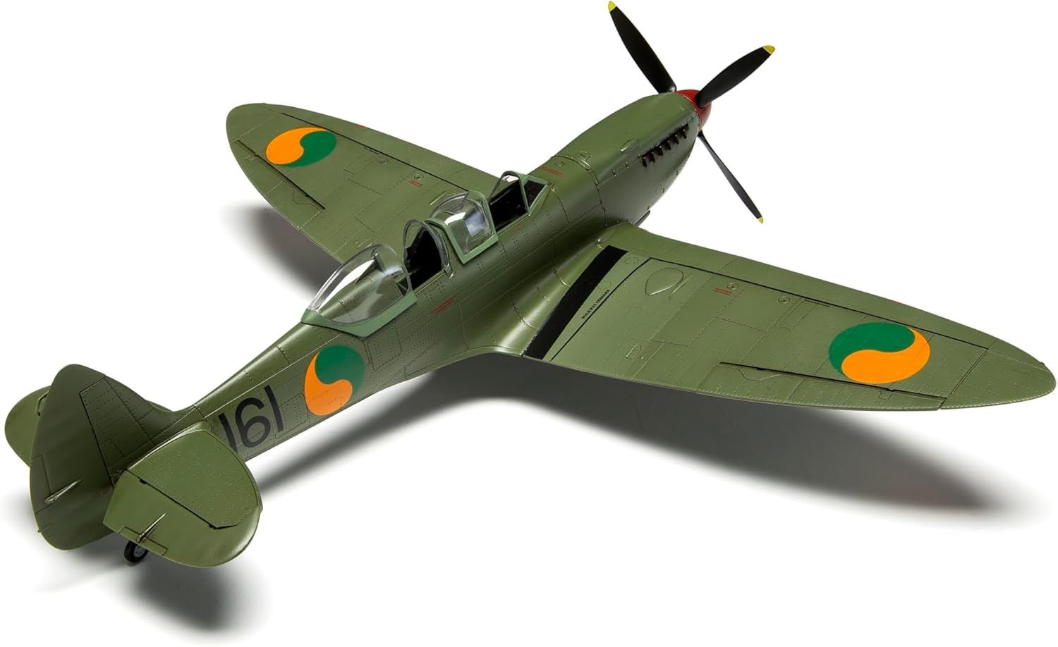 1:48 Scale Plastic Spitfire TR.9 Model Kit DIY Aircraft Unpainted with Decals