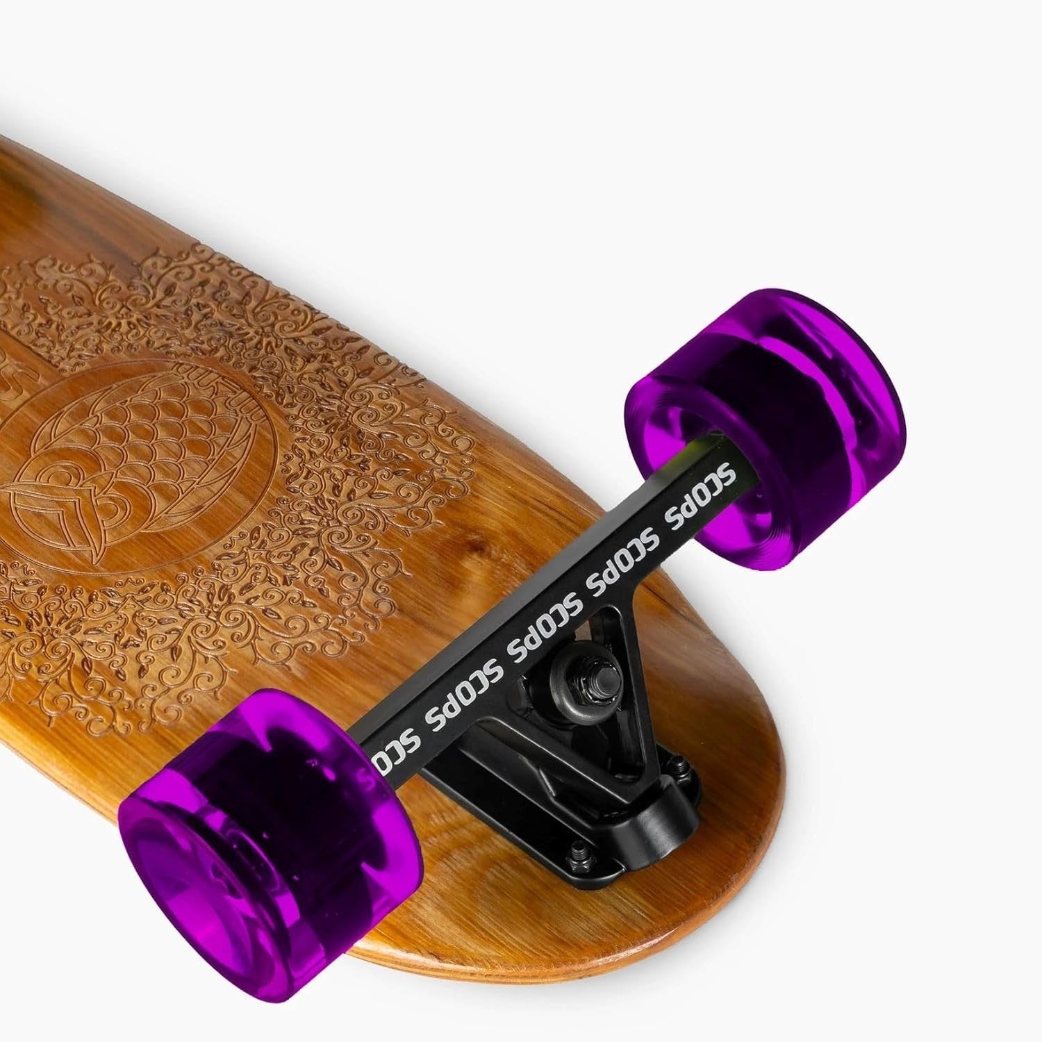Complete Shortboard Skateboard 26" Rainbow Sonata ABEC-9 Deck