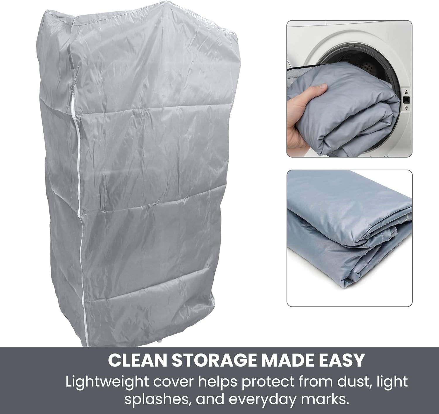 3 Tier Heated Clothes Airer Electric Dryer With Cover Touch Screen Timer