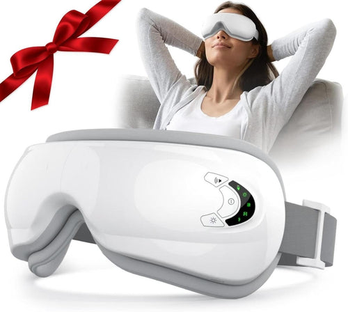 4 in 1 Heated Eye Mask Bluetooth Compression Vibration Sleep Aid