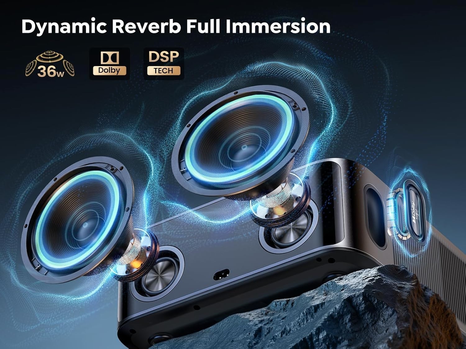1500 ANSI Smart 4K Projector 1080P WiFi 6 Bluetooth Dolby Home Cinema
