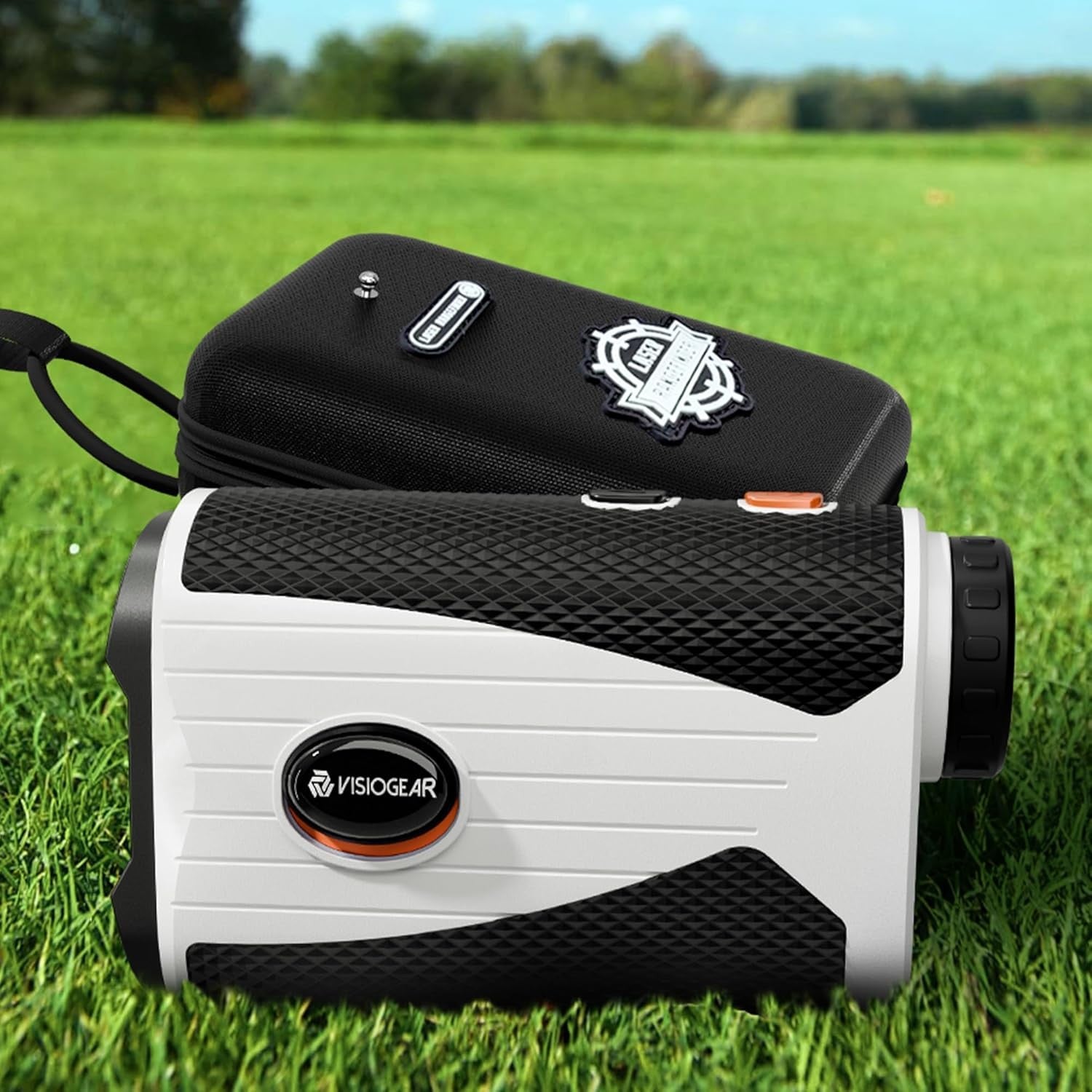 Golf Rangefinder with Slope 1200 Yards 7X Pin Lock Vibration Laser