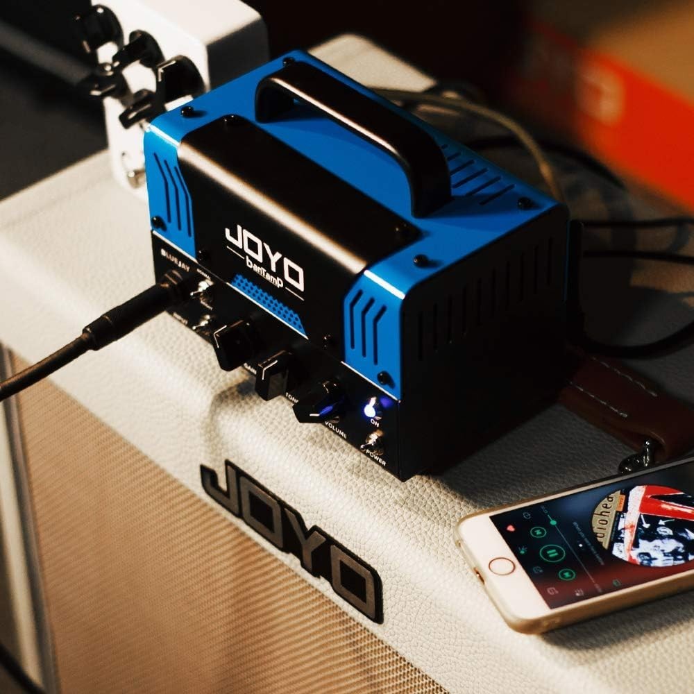 20W Mini Guitar Amp Head Hybrid Tube 2-Channel Bluetooth Blues & Jazz