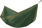 Camping Hammock Lightweight 300x200cm Portable Outdoor Bed Holds 440lbs Green
