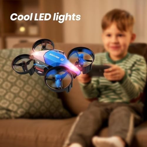 Holy Stone HS210F Mini Drone 2-in-1 RC Quadcopter LED Altitude Hold
