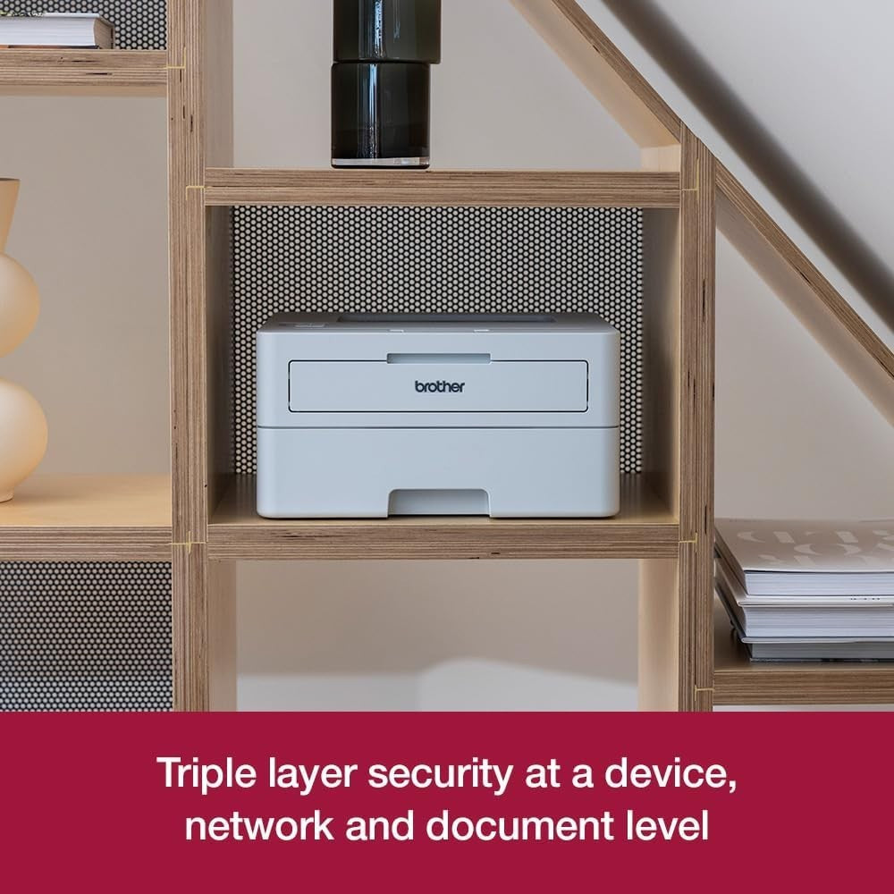 Wireless Mono Laser Printer A4 USB Duplex Fast Grey Office