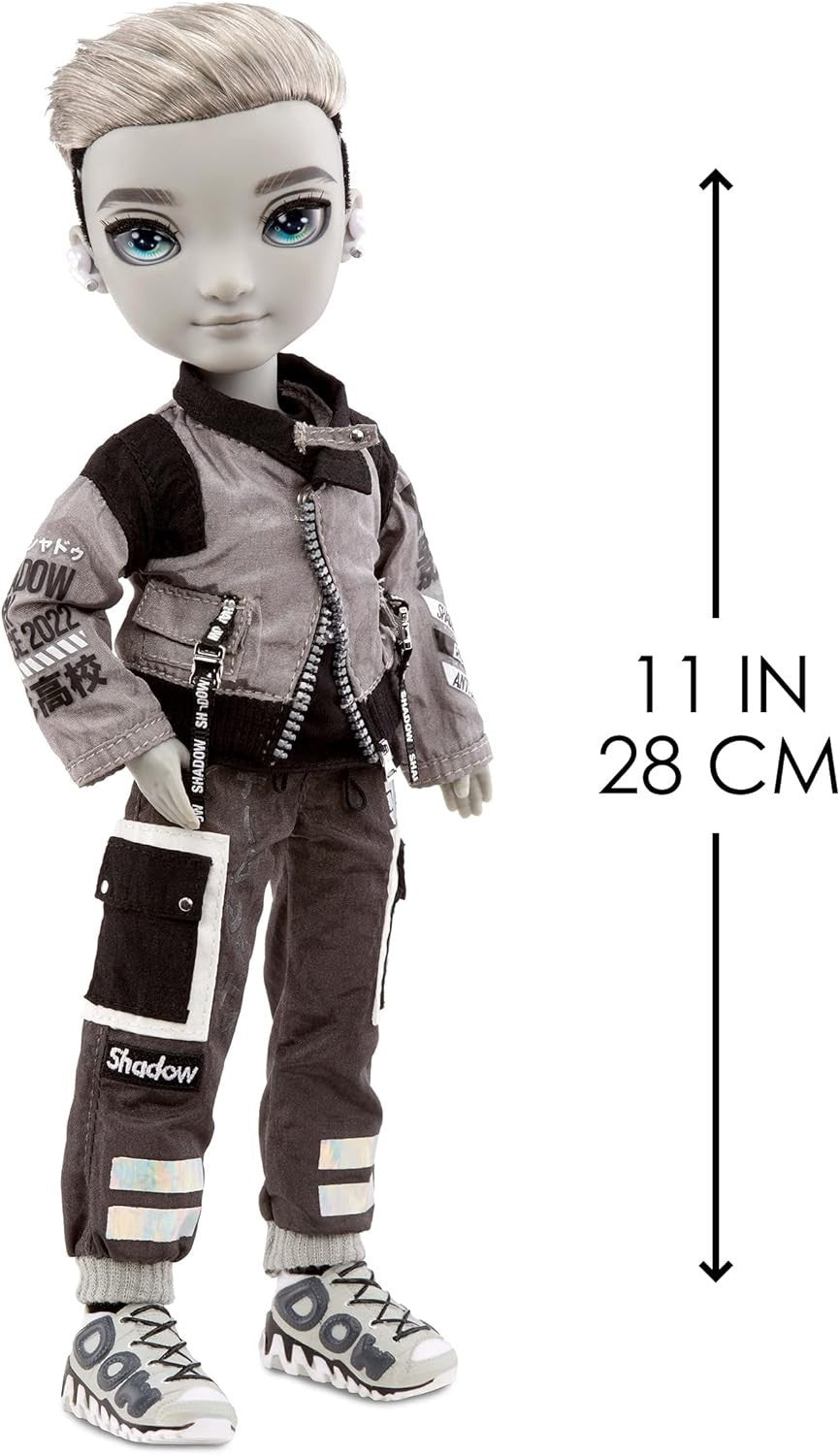 Greyscale Fashion Doll Two Outfits Streetwear Accessories Stand
