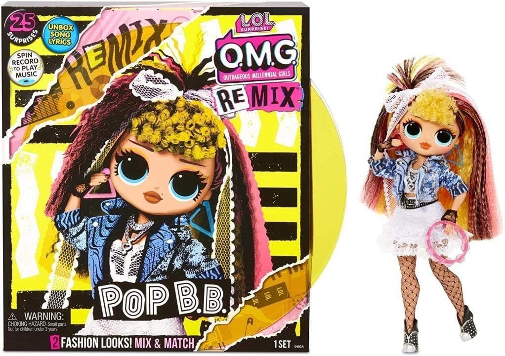 Music Remix Fashion Doll 25 Surprises Pop Star Outfits Accessories