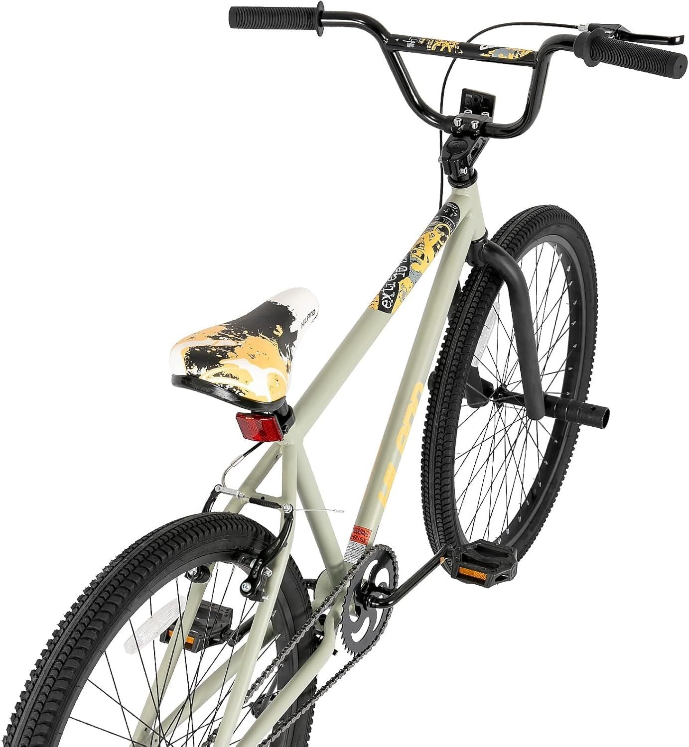 Kids BMX Bike 24/26” Sturdy Steel Frame, Adjustable, 2 Pegs, Beginner to Pro