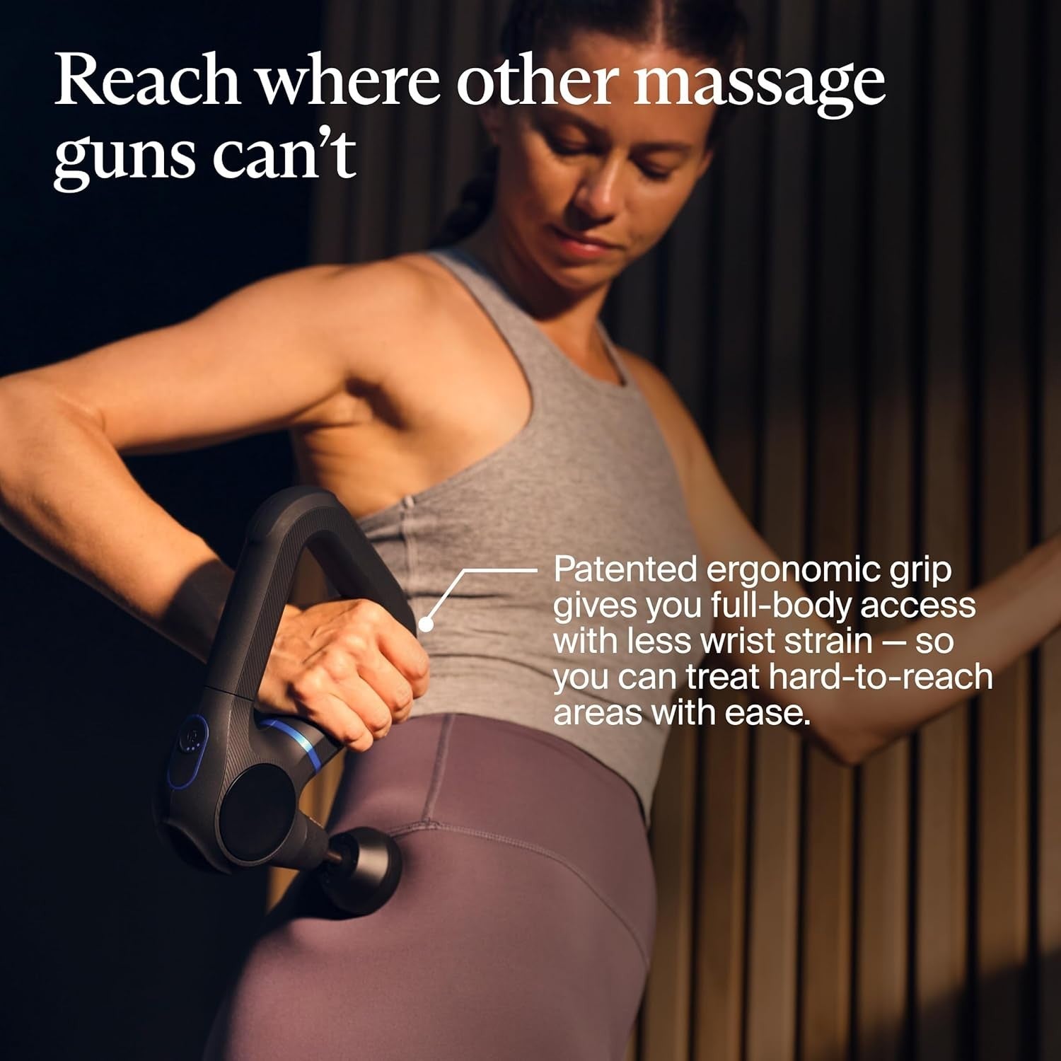 Professional Deep Tissue Massage Gun Smart App Control Powerful Muscle Recovery