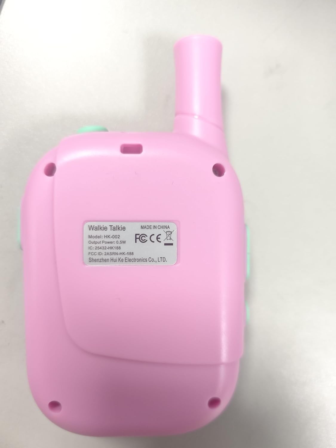 Kids Video Walkie Talkies 2 Pack Rechargeable 300M Range Voice Changer