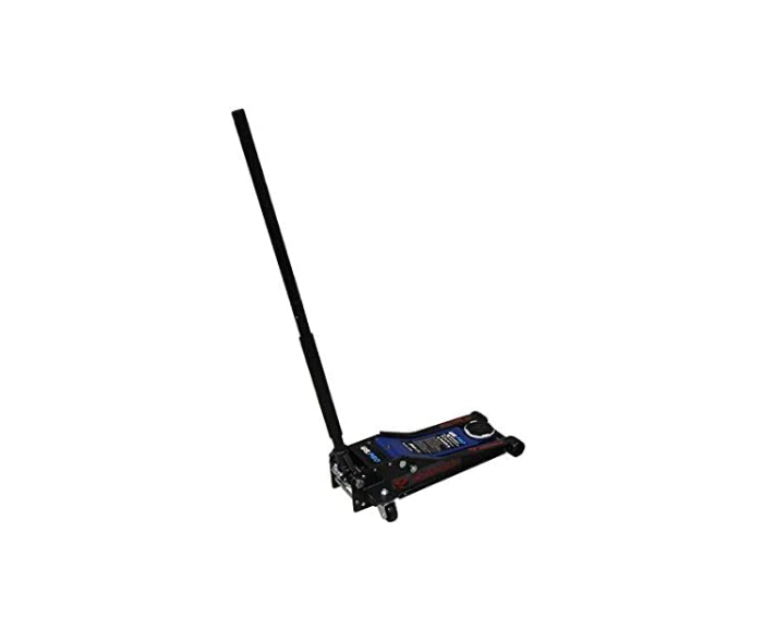 3 Ton Low Profile Trolley Jack Rapid Lift Twin Piston 75–505mm Heavy Duty