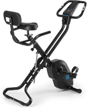 Foldable Exercise Bike w/ LCD Monitor, 8 Resistance Levels & Adjustable Seat