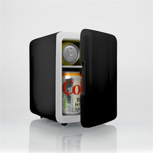 4L SLx Mini Fridge Portable AC/DC Cooler Quiet Eco-Friendly Black