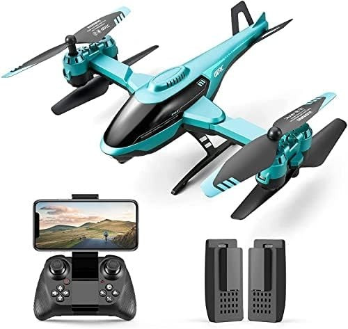 4DRC V10 RC Helicopter Drone 1080P Camera Altitude Hold 2 Battery 3D Flip Toy