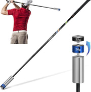Golf Swing Trainer Speed Stick Adjustable Weights Tempo Aid
