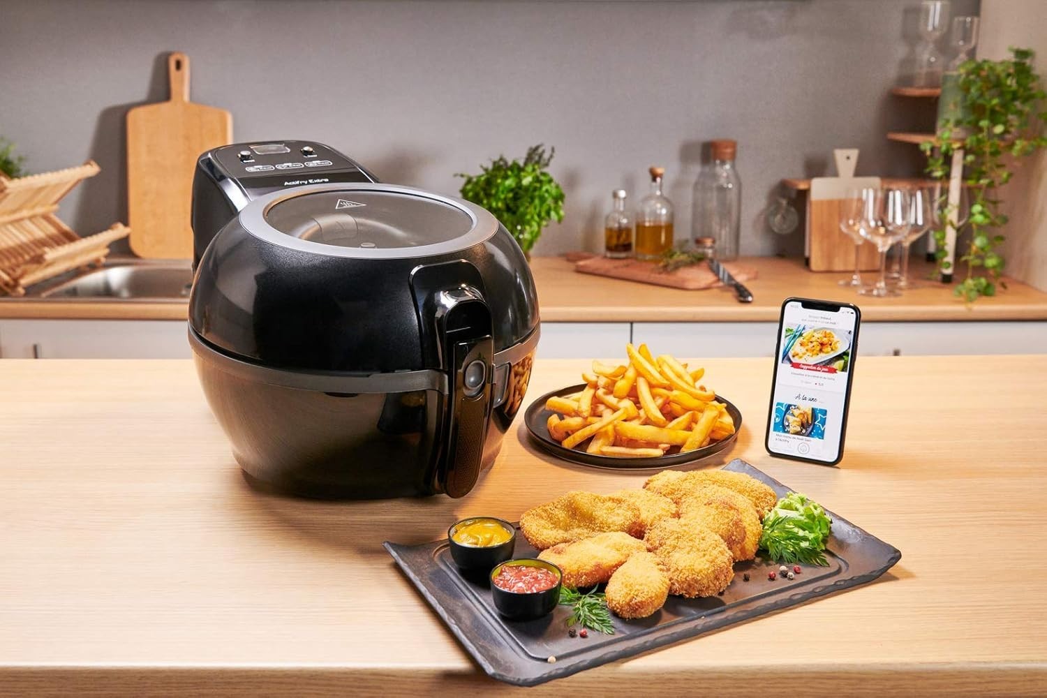 Healthy Air Fryer 1.2kg | Low-Oil Cooking | Auto Stir | Odourless | Family Size
