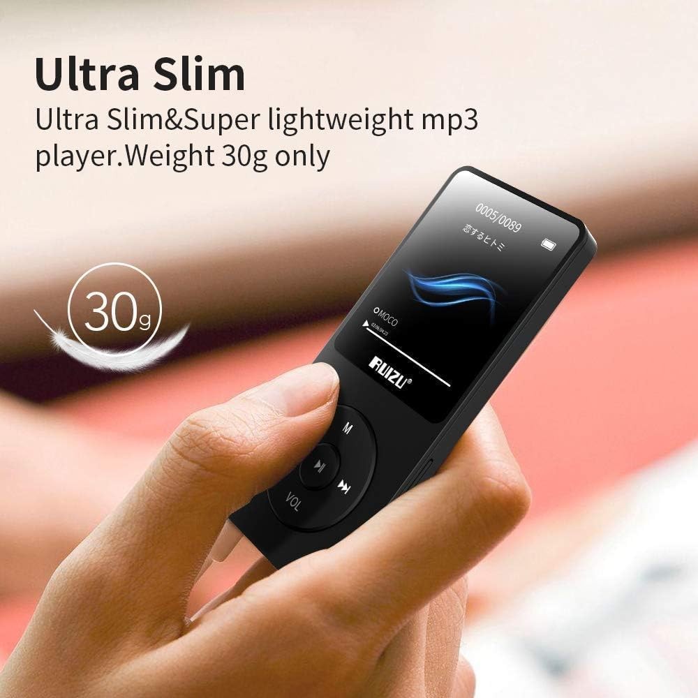 64GB MP3 Player Bluetooth 5.3 80H Battery 1.8" Screen 128GB