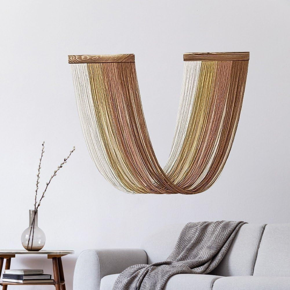 Large Boho Macrame Wall Hanging Tassel Tapestry Decor