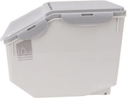 10KG Airtight Rice Storage Container Double Seal Grain Dispenser