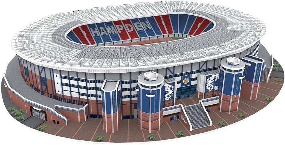 Hampden Park Stadium 3D Puzzle Model Kit Football Arena Building Set