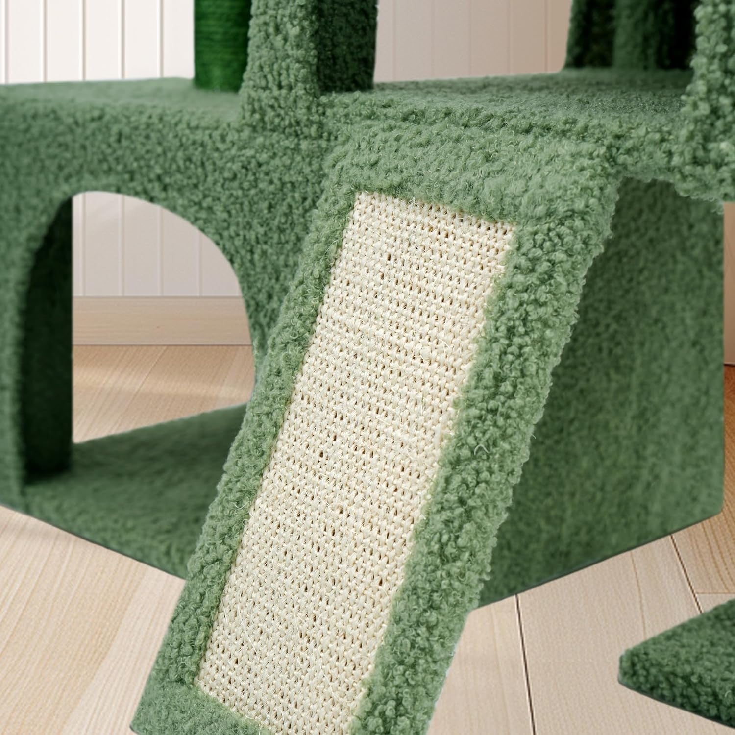 Cat Tree Tower with Condos Hammock Scratching Posts Indoor