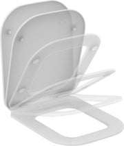 Tonic II WC Toilet Seat White Soft Close Quick Release Duroplast
