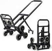 Heavy Duty Stair Climbing Cart 250kg Folding Hand Truck Trolley