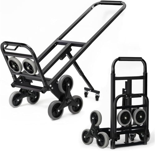 Heavy Duty Stair Climbing Cart 250kg Folding Hand Truck Trolley