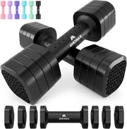 4-in-1 Adjustable Dumbbells Pair 1–5KG Quick Lock Hand Weights Set