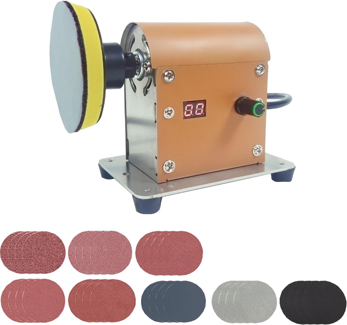 Electric Resin Polishing Machine Variable Speed Low Noise Sander Kit