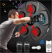 Smart Electronic Music Boxing Target Bluetooth LED Wall Mounted Home Gym