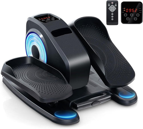 Under Desk Electric Mini Elliptical Pedal Exerciser LED Display Portable