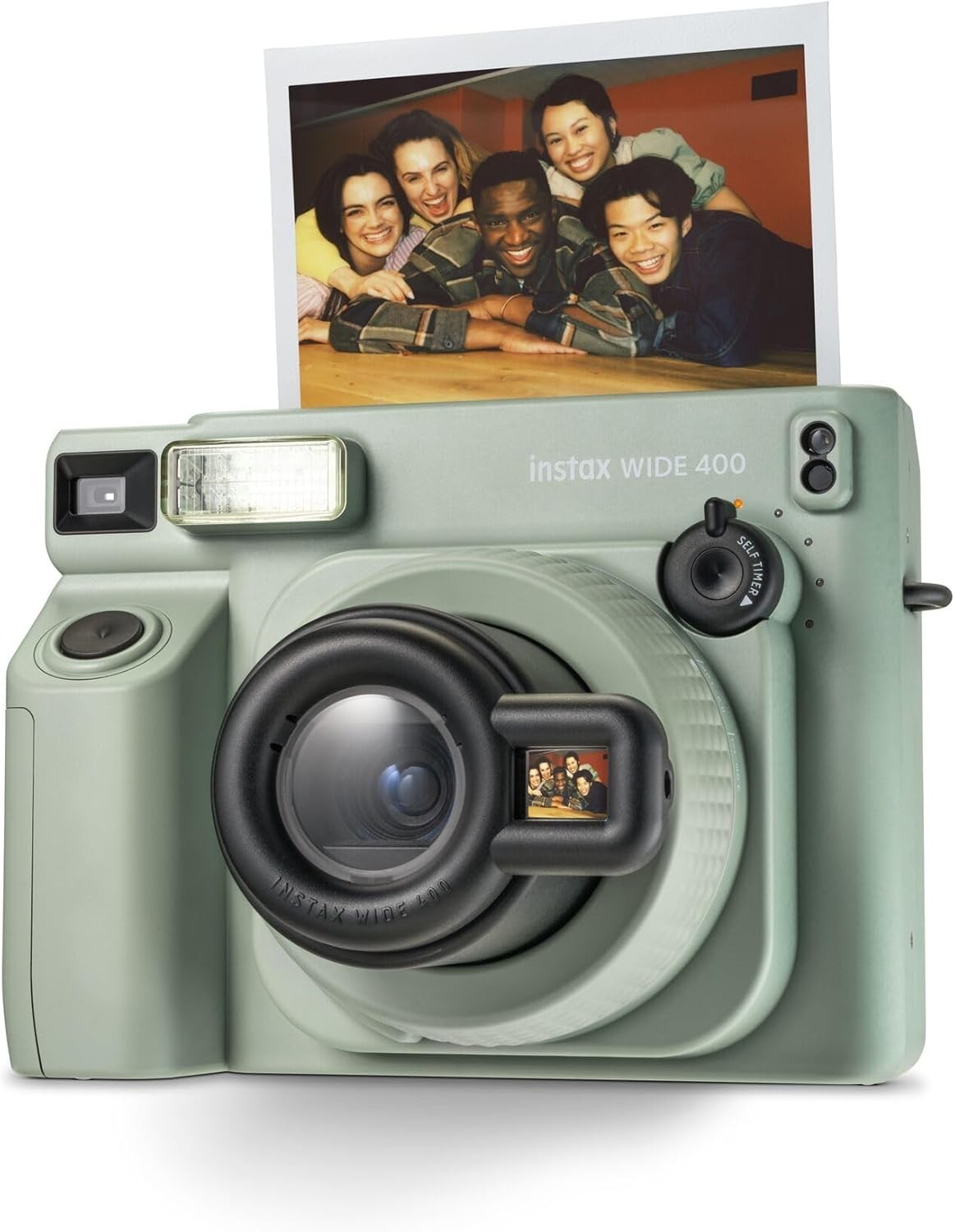 Wide Format Instant Camera Auto Exposure Flash Timer Camera Bundle