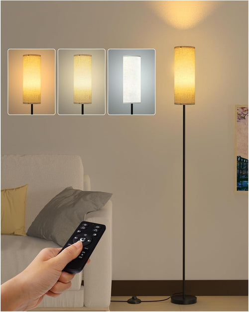 LED Floor Lamp Remote Control Dimmable Standing Light 3000–6000K 64 Inch