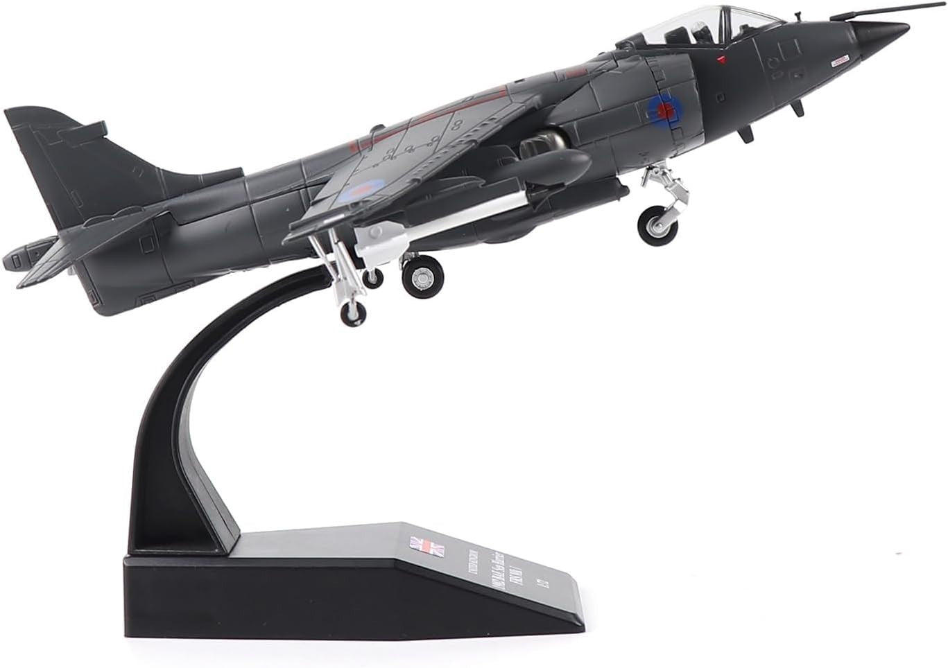 RAF Harrier Jet Model 1/72 Diecast Prebuilt Military Plane Display Gift**