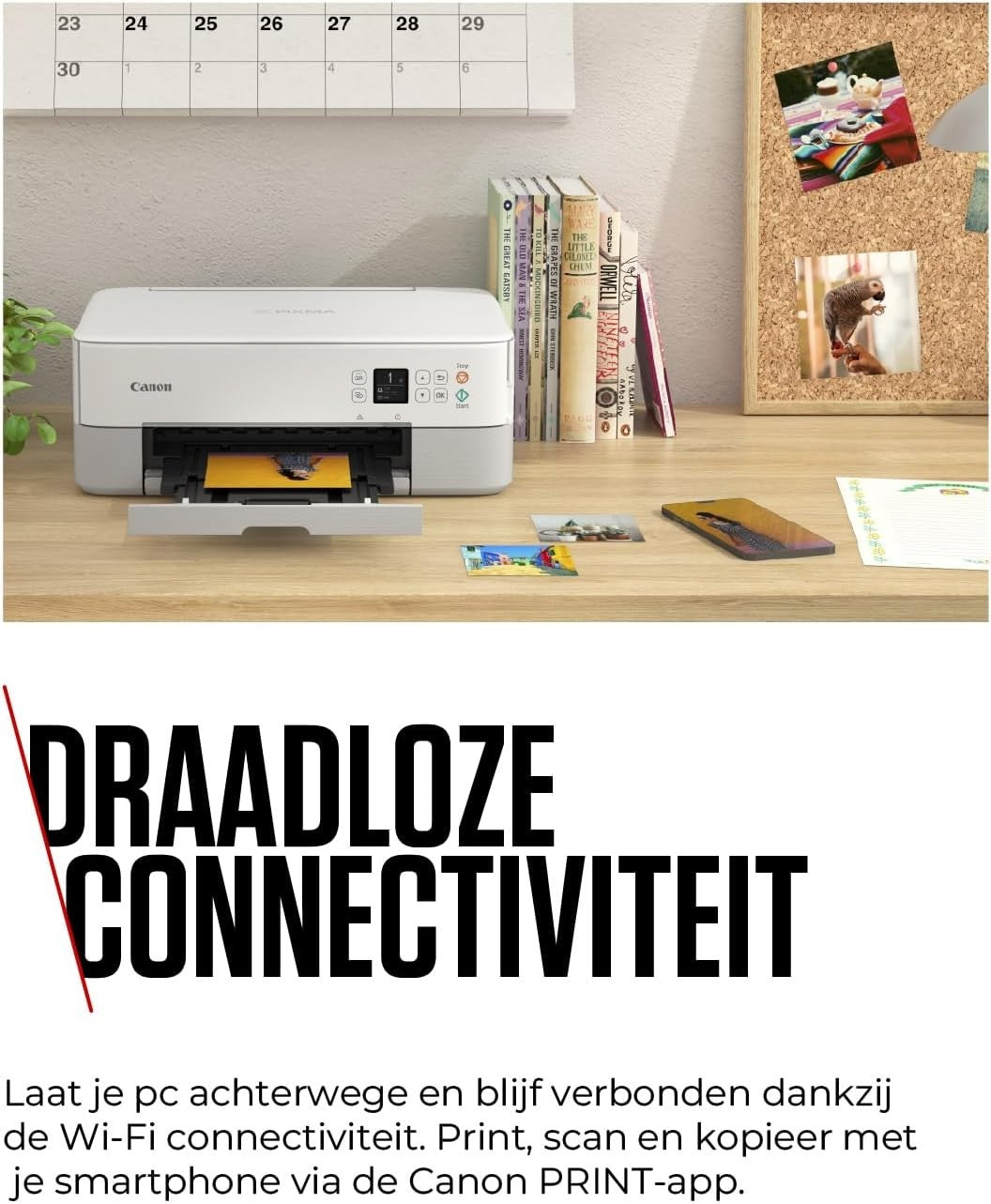 Wireless Colour All-in-One Inkjet Printer Auto-Duplex Borderless White