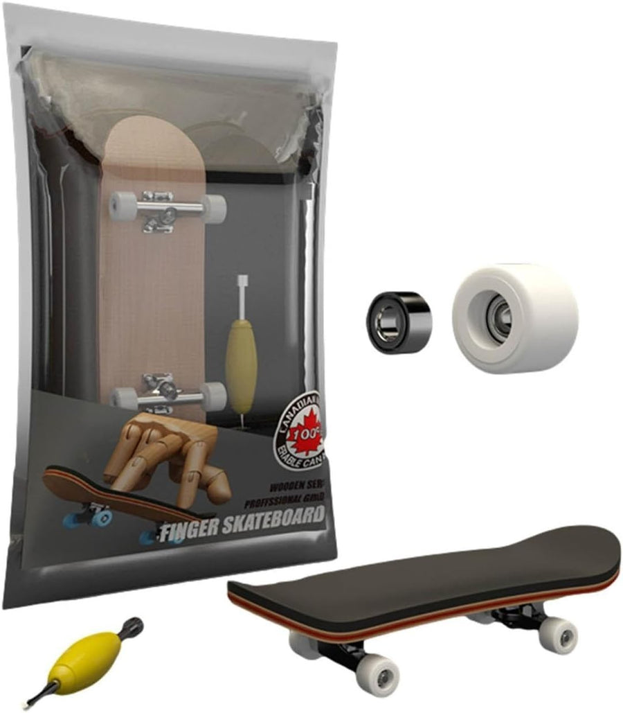 Professional Fingerboard Skateboard 5-Layer Maple Wood Toy