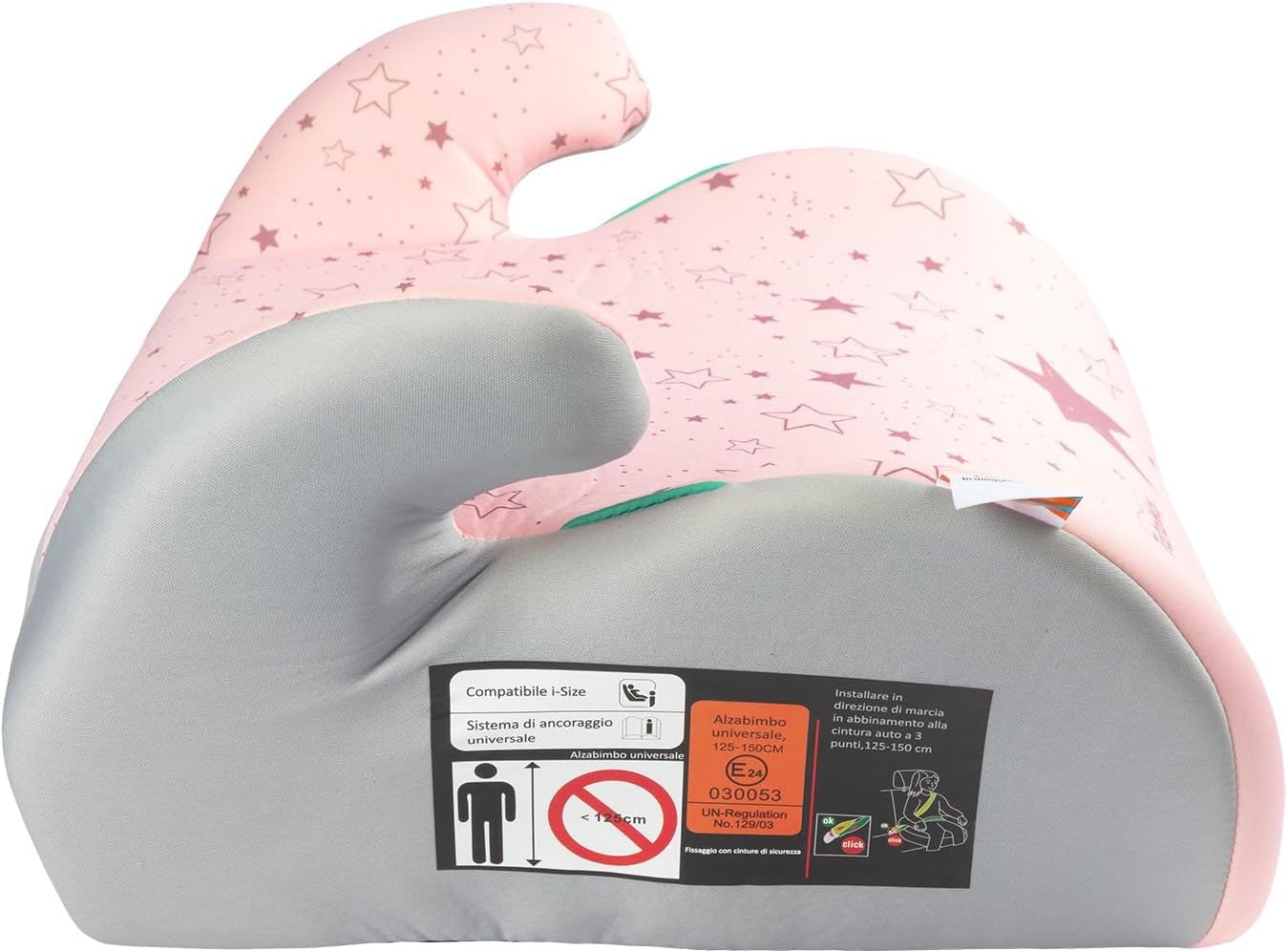 i-Size Baby Booster Seat 125–150cm R129 Lightweight Kids Car Seat