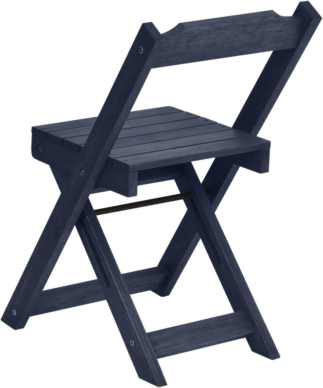 Folding Drop Leaf Dining Set Space Saving Table with 4 Chairs Indoor Outdoor