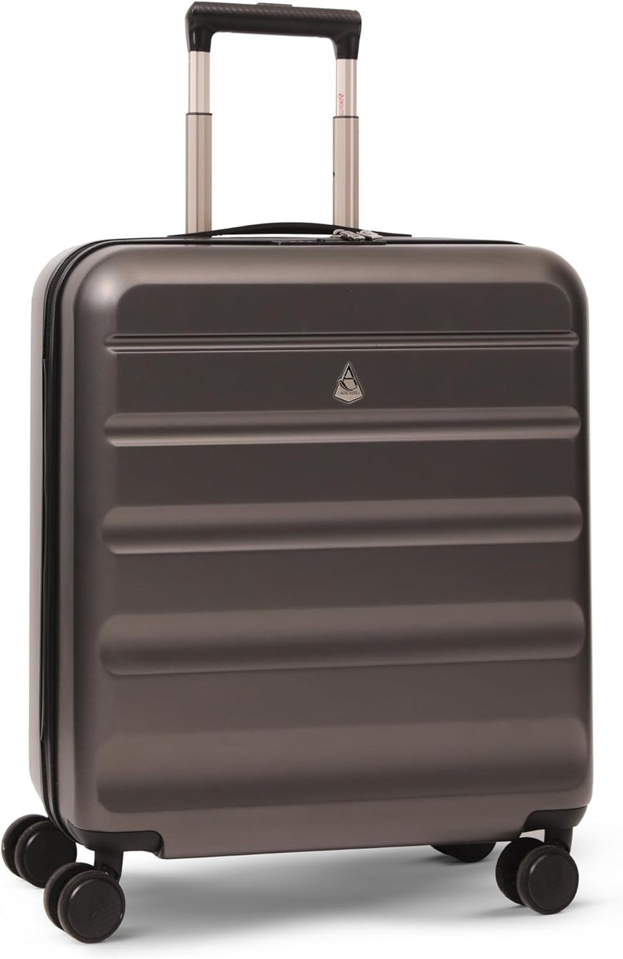 56x45x25cm Large Cabin Suitcase ABS Hard Shell 8 Spinner Wheels TSA Lock