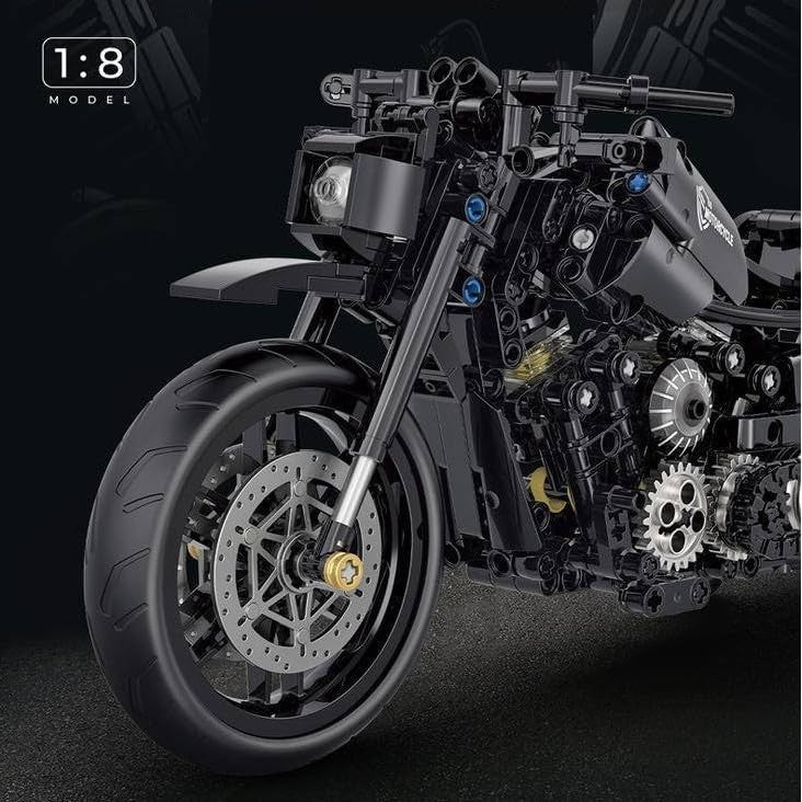 Superbike Motorbike Building Kit 586PCS | 1:8 Scale Display Toy Gift