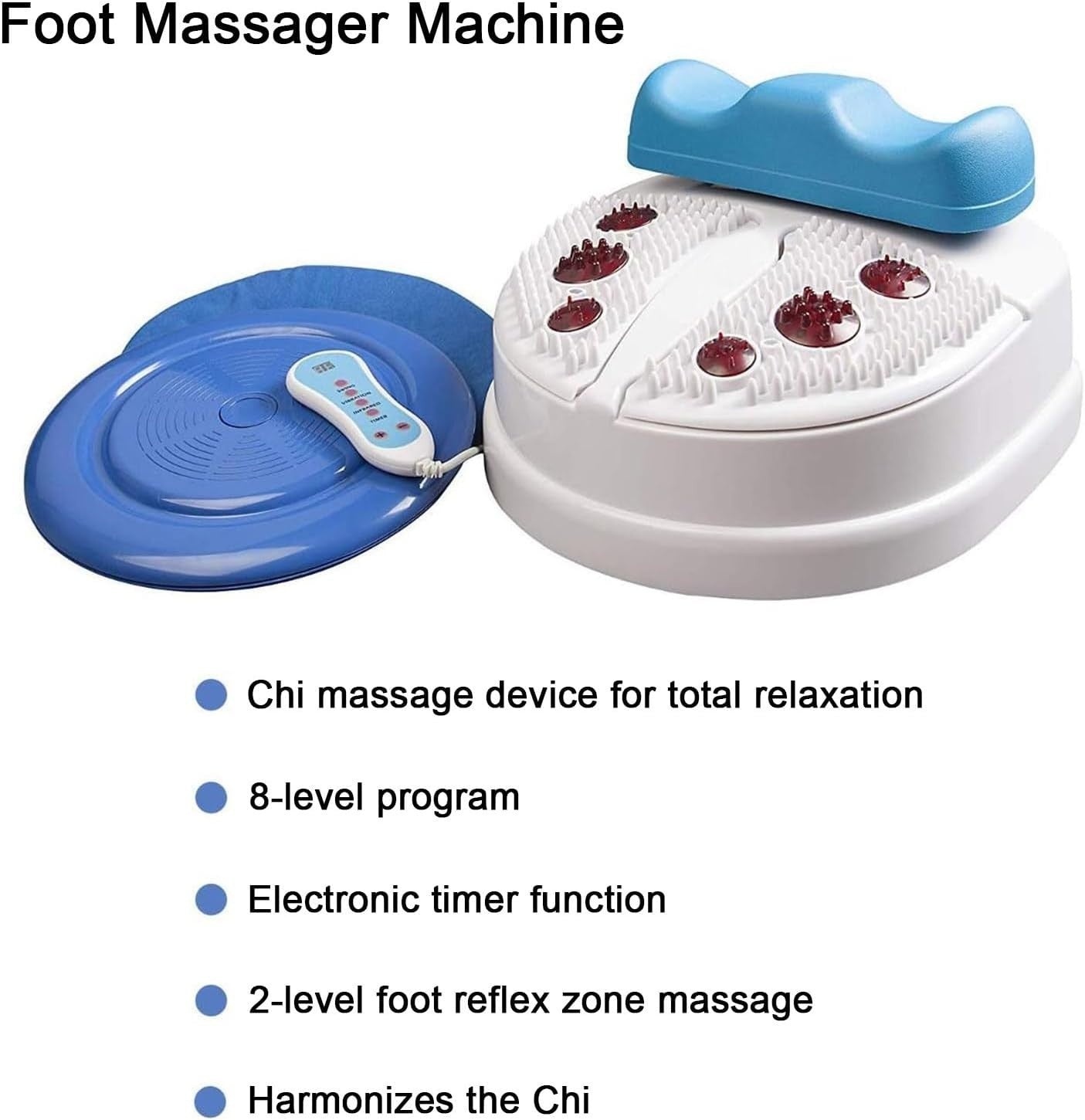 Foot Massager Machine | Blood Chi Aerobic Swing for Leg Pain & Vitality