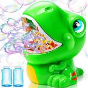 Dinosaur Bubble Machine for Kids Automatic Bubble Blower Green Toy