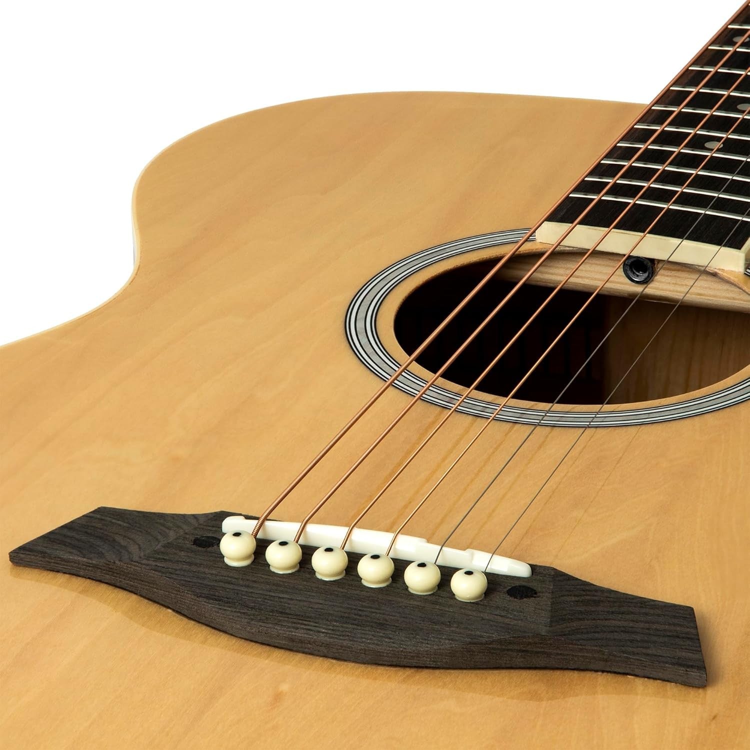 3/4 Size Acoustic Guitar Starter Kit Steel Strings with Bag Strap