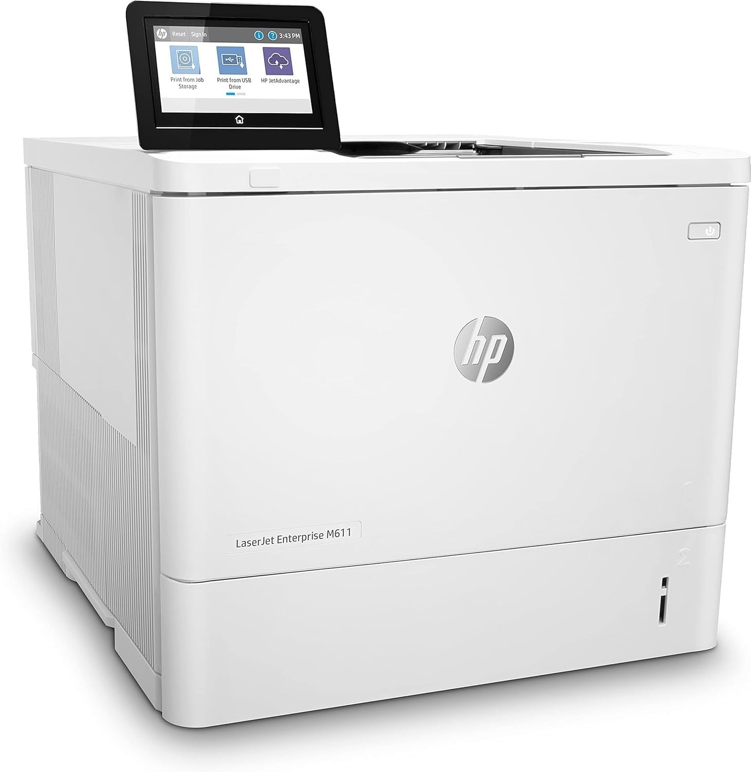 LaserJet Enterprise M611dn Mono Laser Printer Auto-Duplex A3 650-Sheet Tray