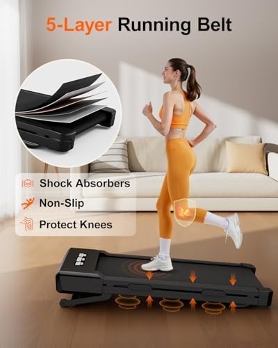 3.0HP Walking Pad Auto Incline 40.5cm Wide Belt APP Control Quiet Home Treadmill
