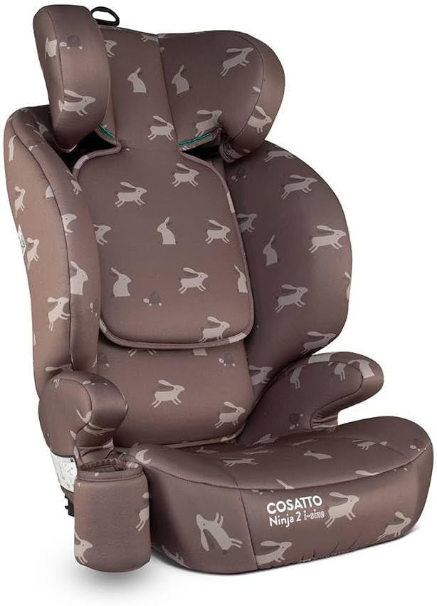 Highback Booster Seat ISOFIX i-Size Group 2/3 4–12Y Adjustable Headrest